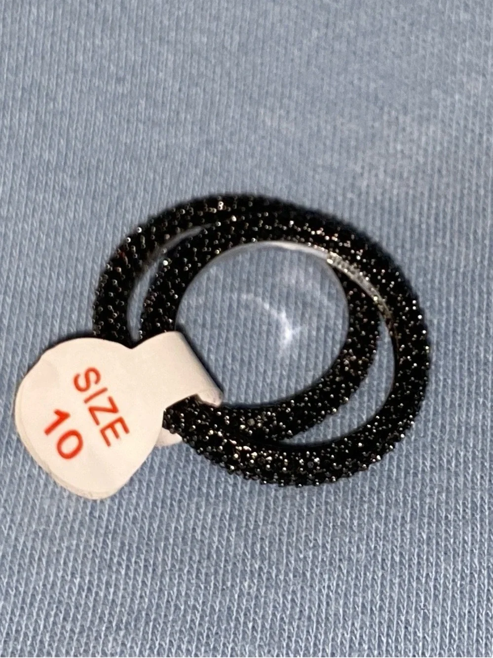 Bomb Party Untamed Ring Size 10 Graphic By Instinct Black Onyx Cz New